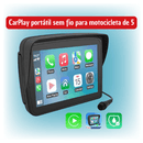 Multimídia com CarPlay Para Moto 5 Touch
