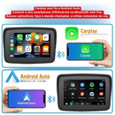 Multimídia com CarPlay Para Moto 5 Touch