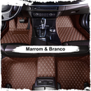 Kit de Tapetes Automotivos Sob Medida de Luxo - Conforto e Estilo Exclusivo para seu Carro